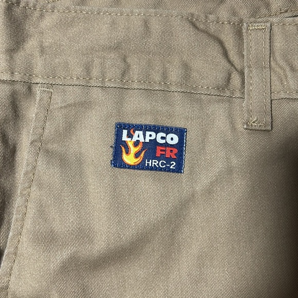 Lapco FR Khakis 40 x 30 HRC-2 Flame resistant work pants ARC 8.7 - Picture 2 of 6